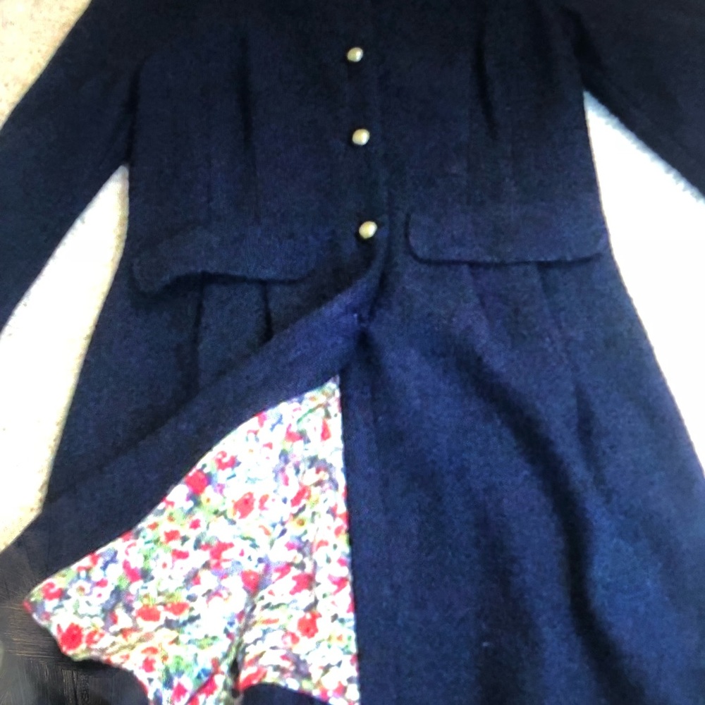 Free people light wool coat